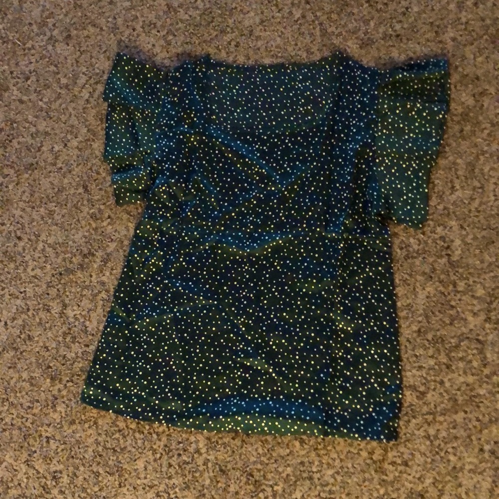 Ruffle Sleeved Blouse